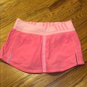 Lululemon run pace skirt